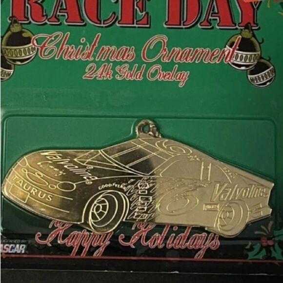 NWT vintage nascar Ford racing Christmas ornament #6 Valvoline Mark Martin 1998 - Picture 4 of 5